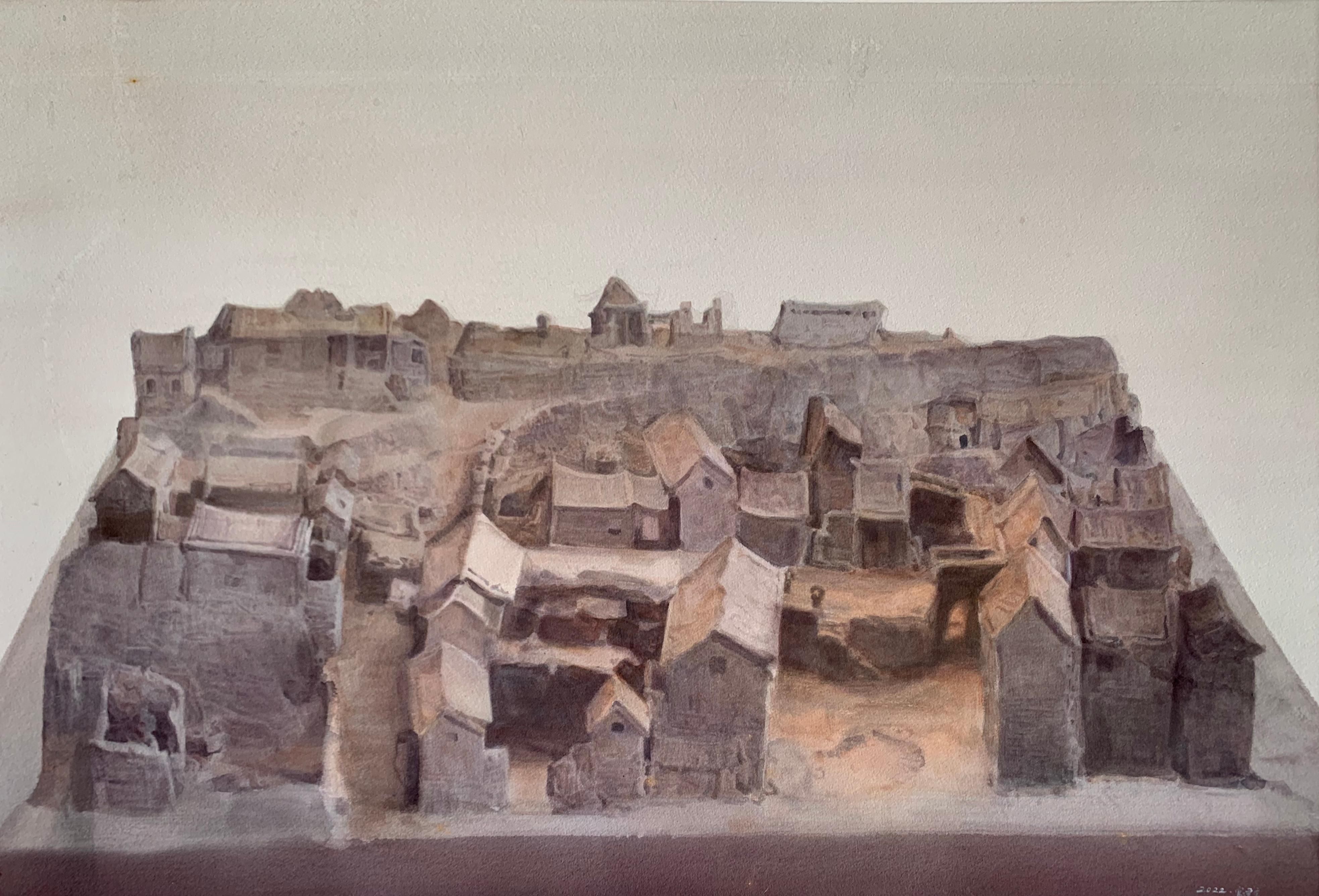 Pittura figurativa ad acquerello - Gong jianyu