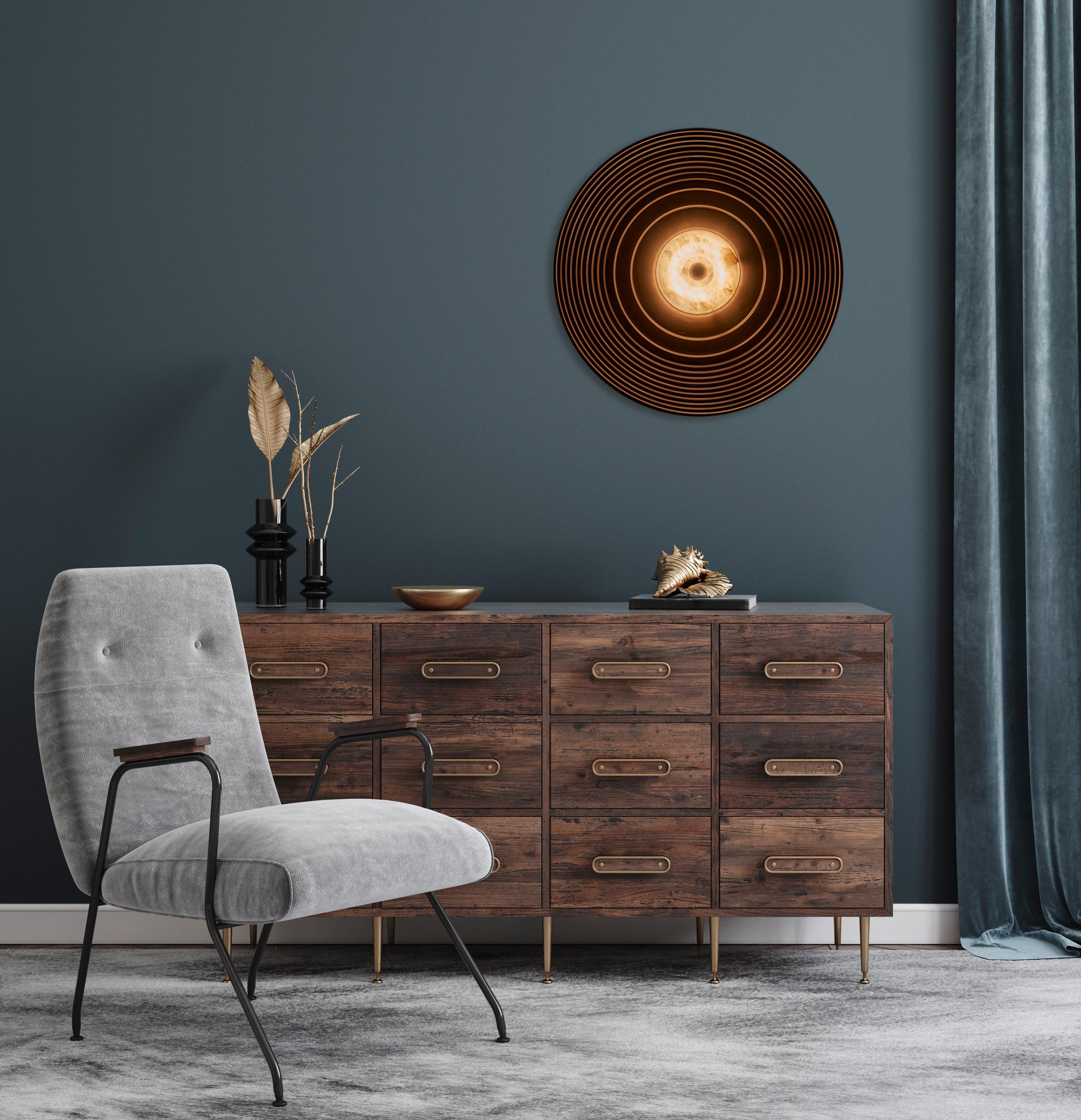 Aplique escultórico Gong by MATLIGHT Milano Otro en venta