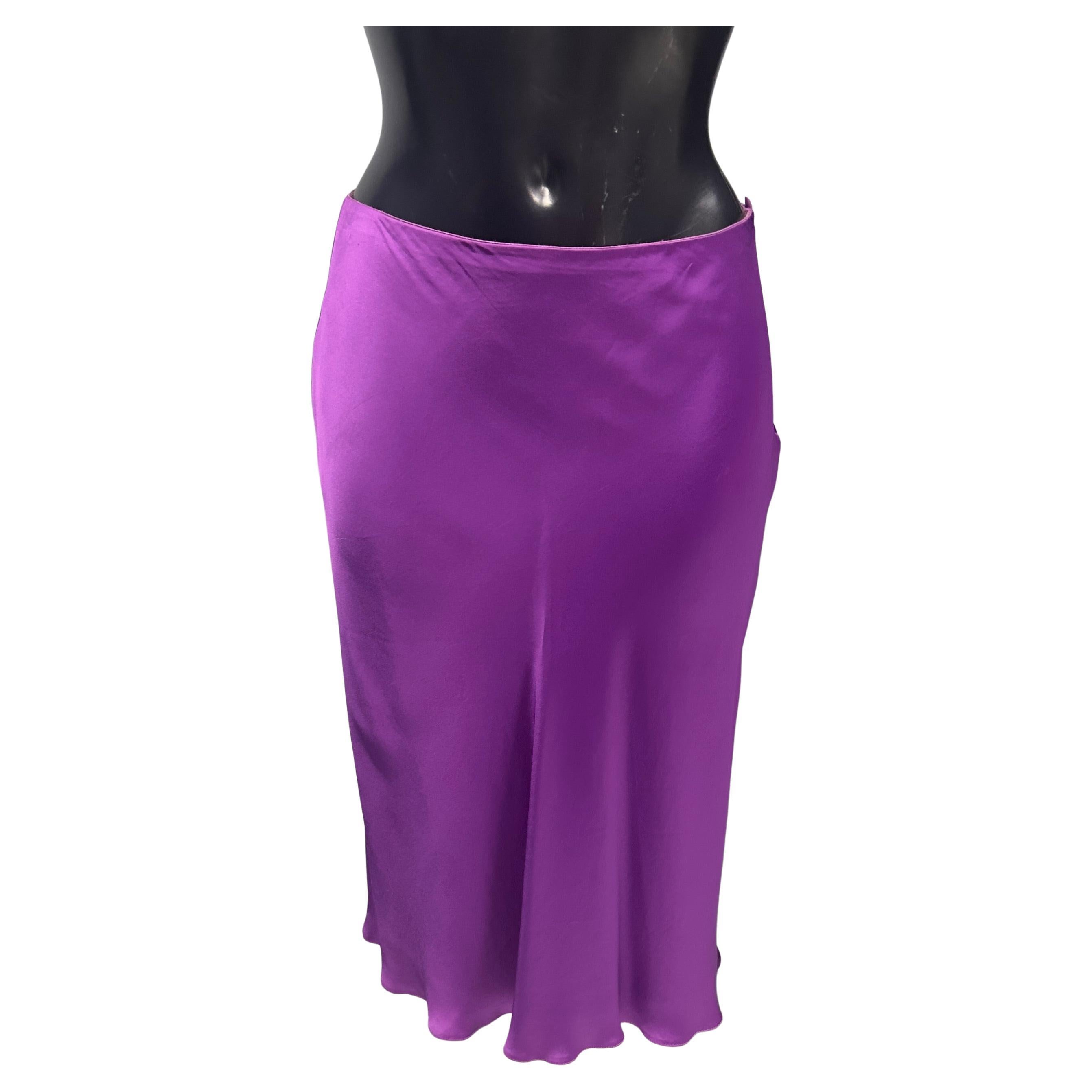 Blumarine skirt in silk and acetate For Sale