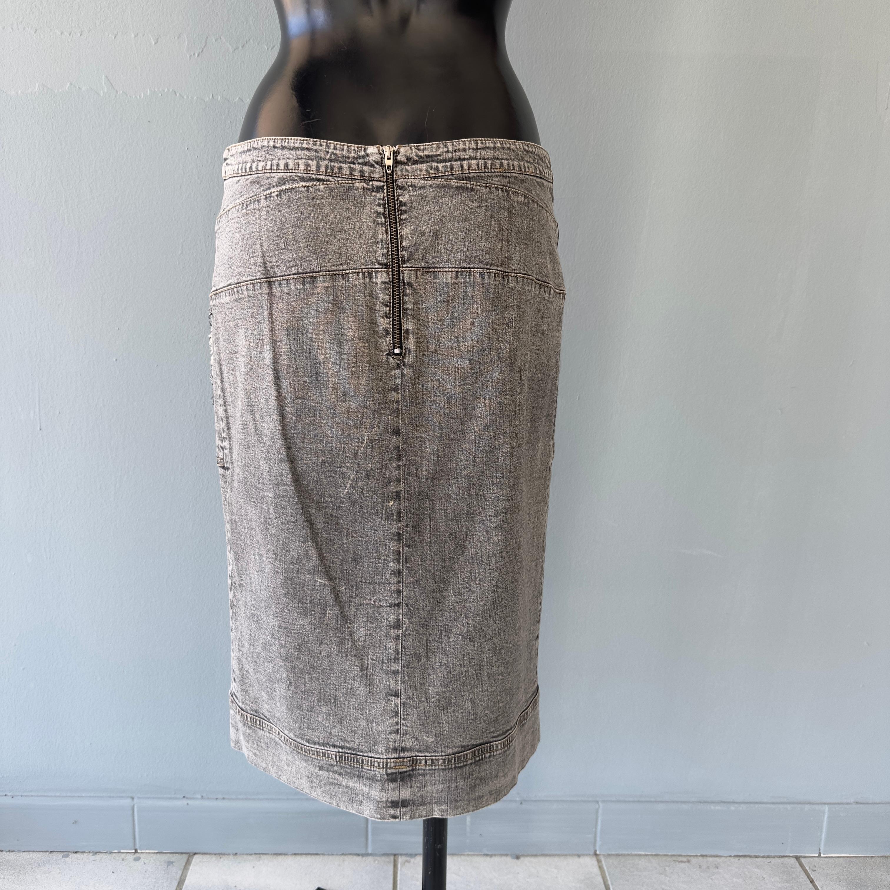 Gray Denim Christian Lacroix in vendita