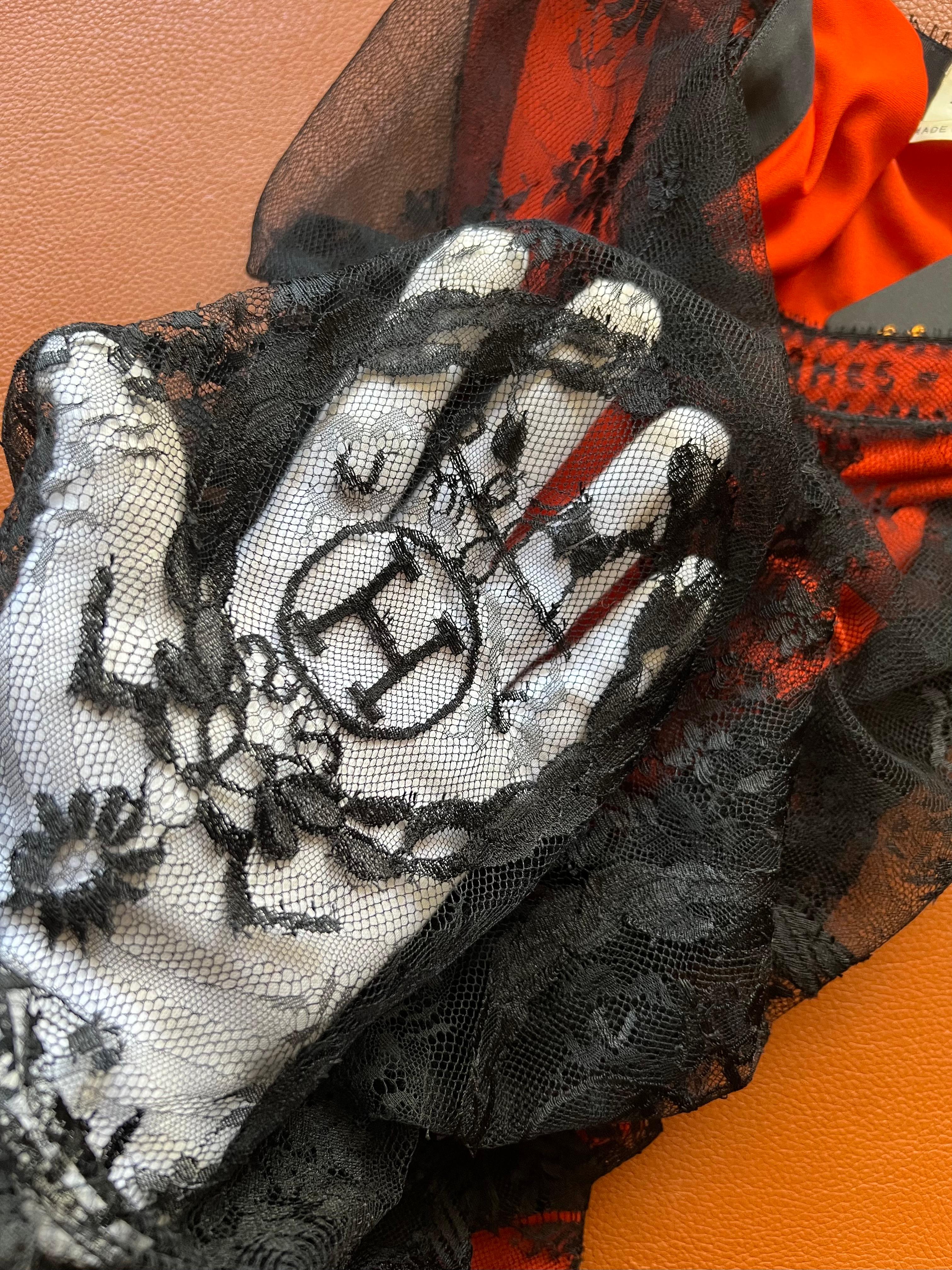 Gonna in pizzo HERMÈS in vendita 5