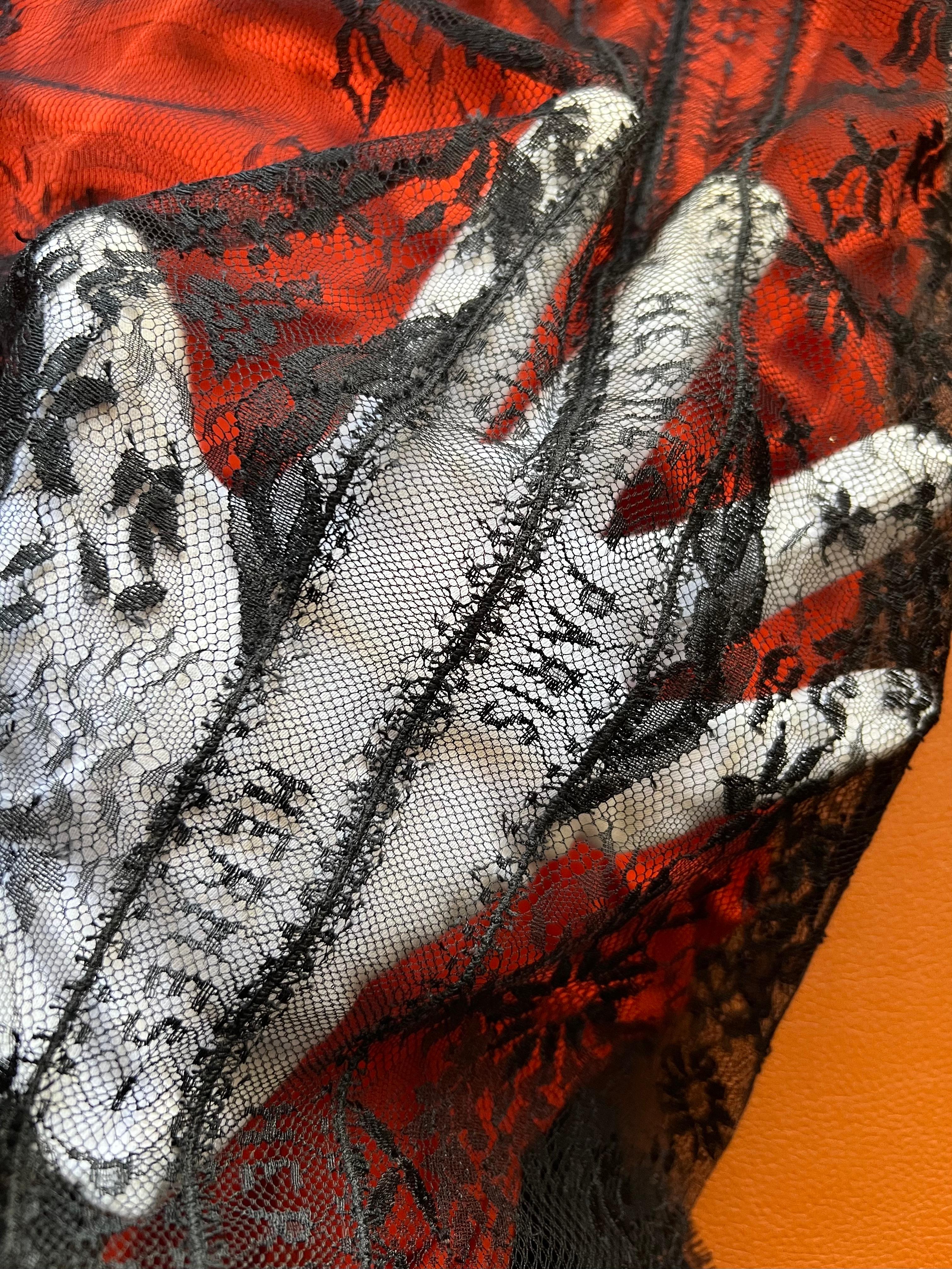 Gonna in pizzo HERMÈS in vendita 8