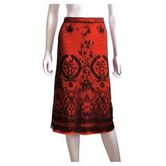 HERMÈS Lace Skirt