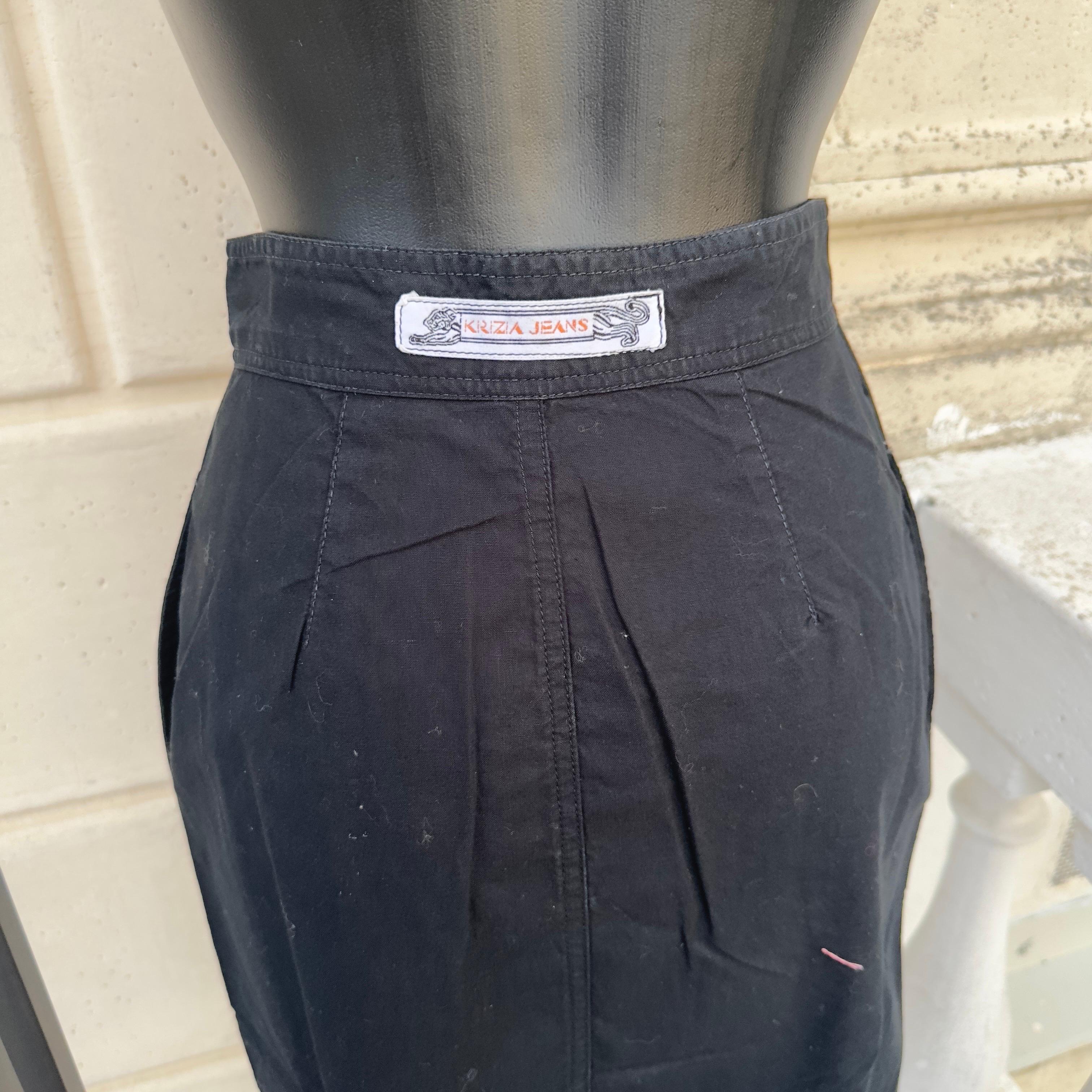 Gonna Krizia Jeans vintage con cartellino 3