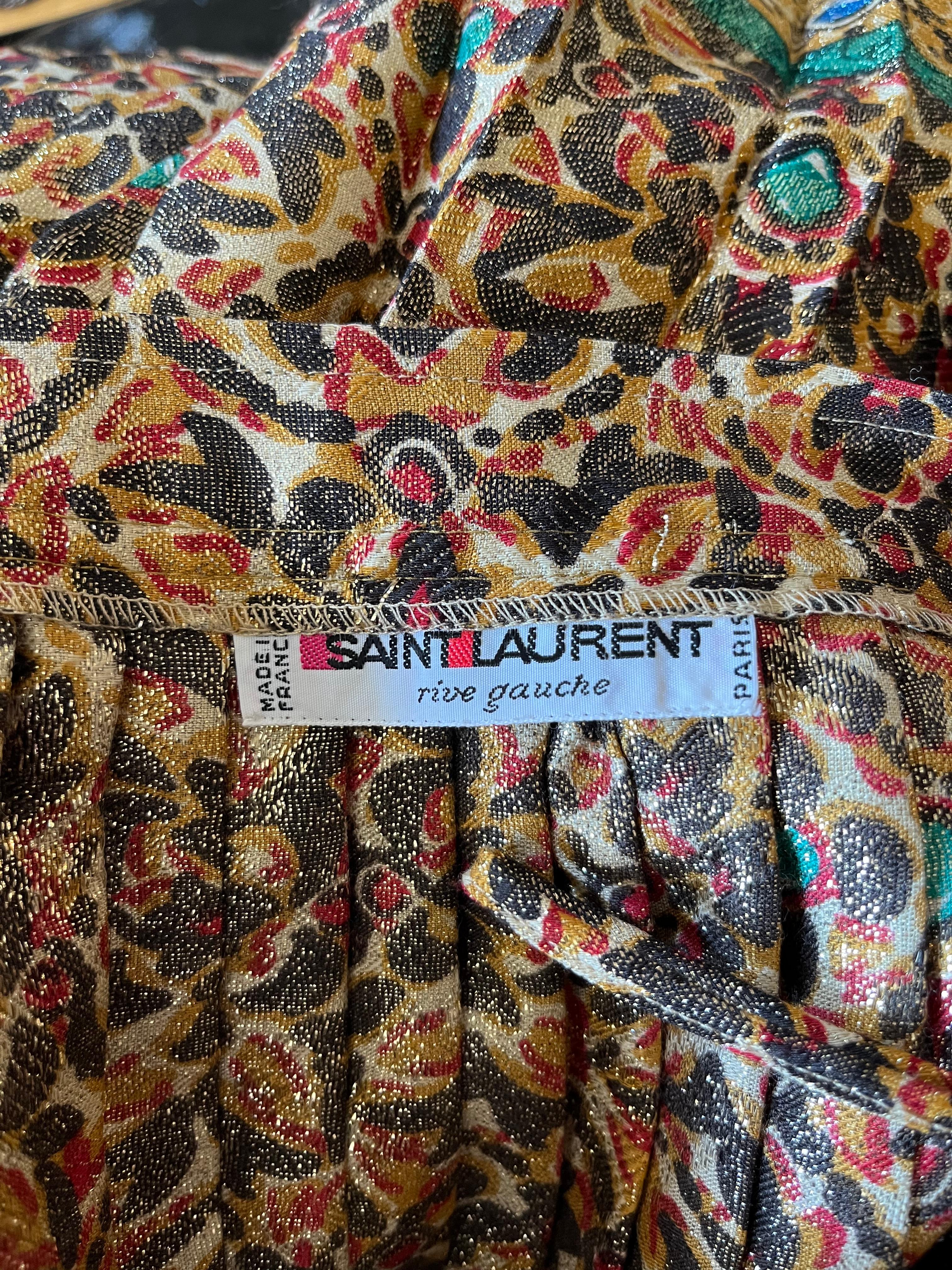 ysl 80s pleated skirt with matching sweater  80s Ysl  For Sale 15