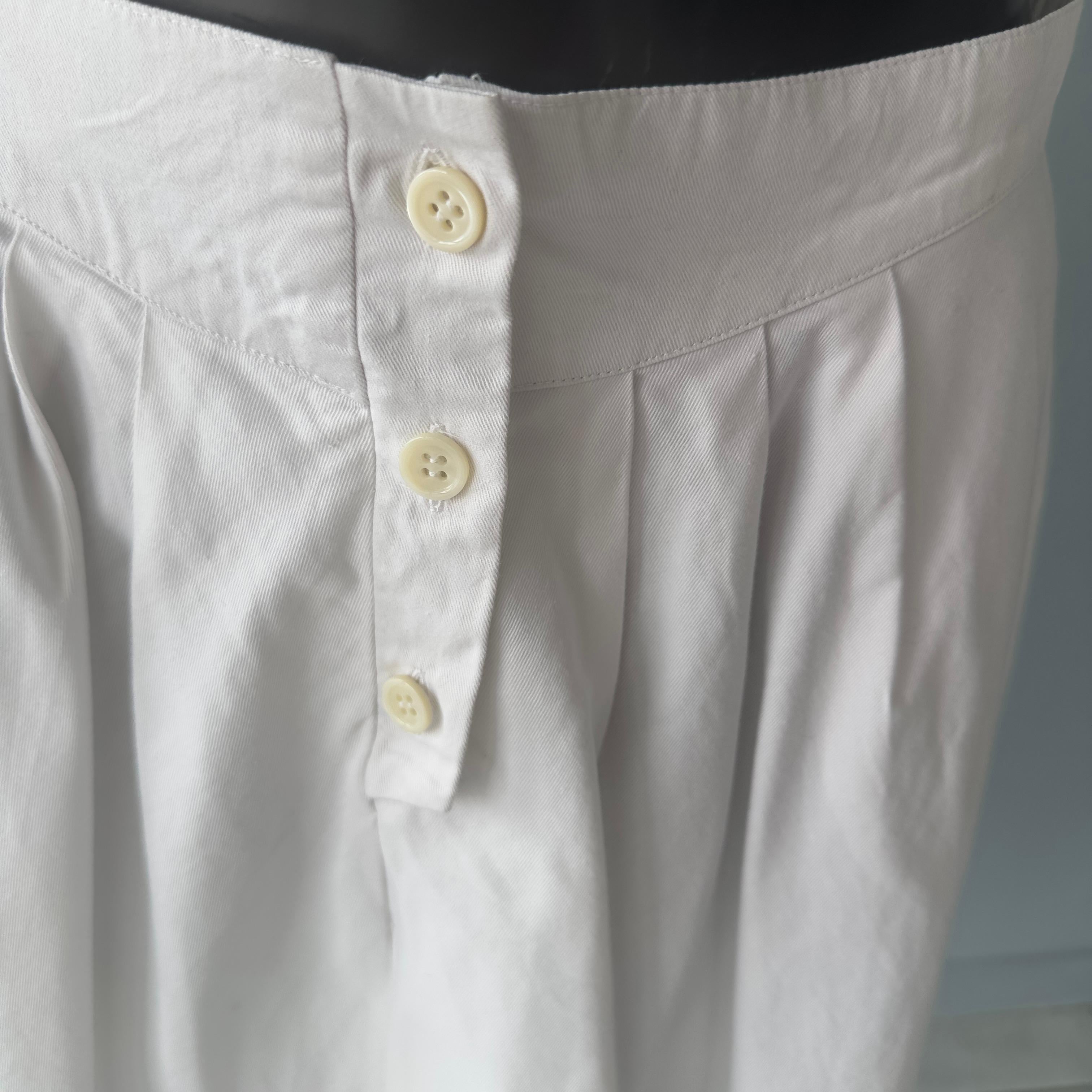 Women's Valentino 80s cotton skirt For Sale