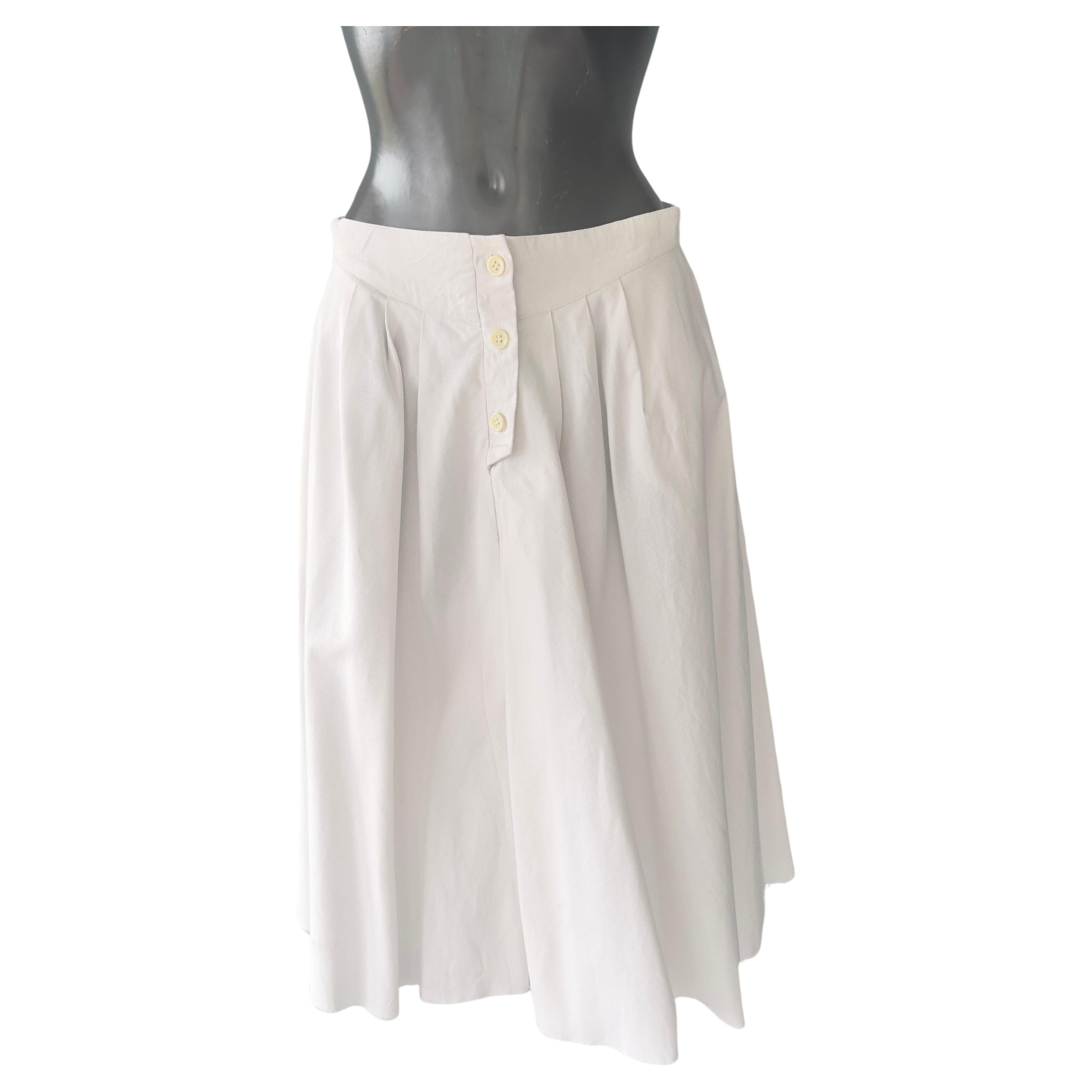 Valentino 80s cotton skirt For Sale