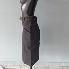 Gonna Vintage Krizia Jeans mit cartellino