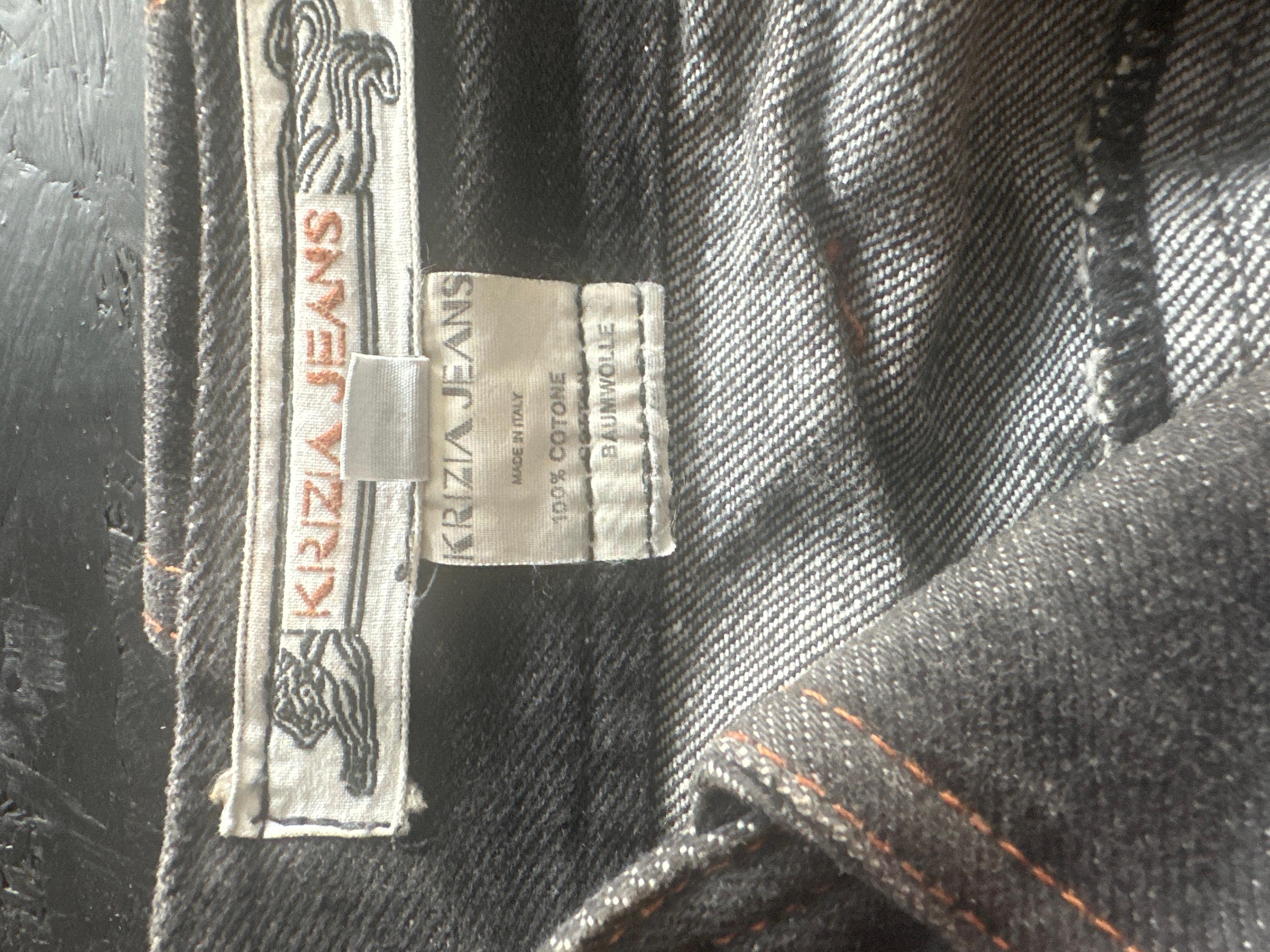 Gonna vintage Krizia Jeans con cartellino in vendita 4