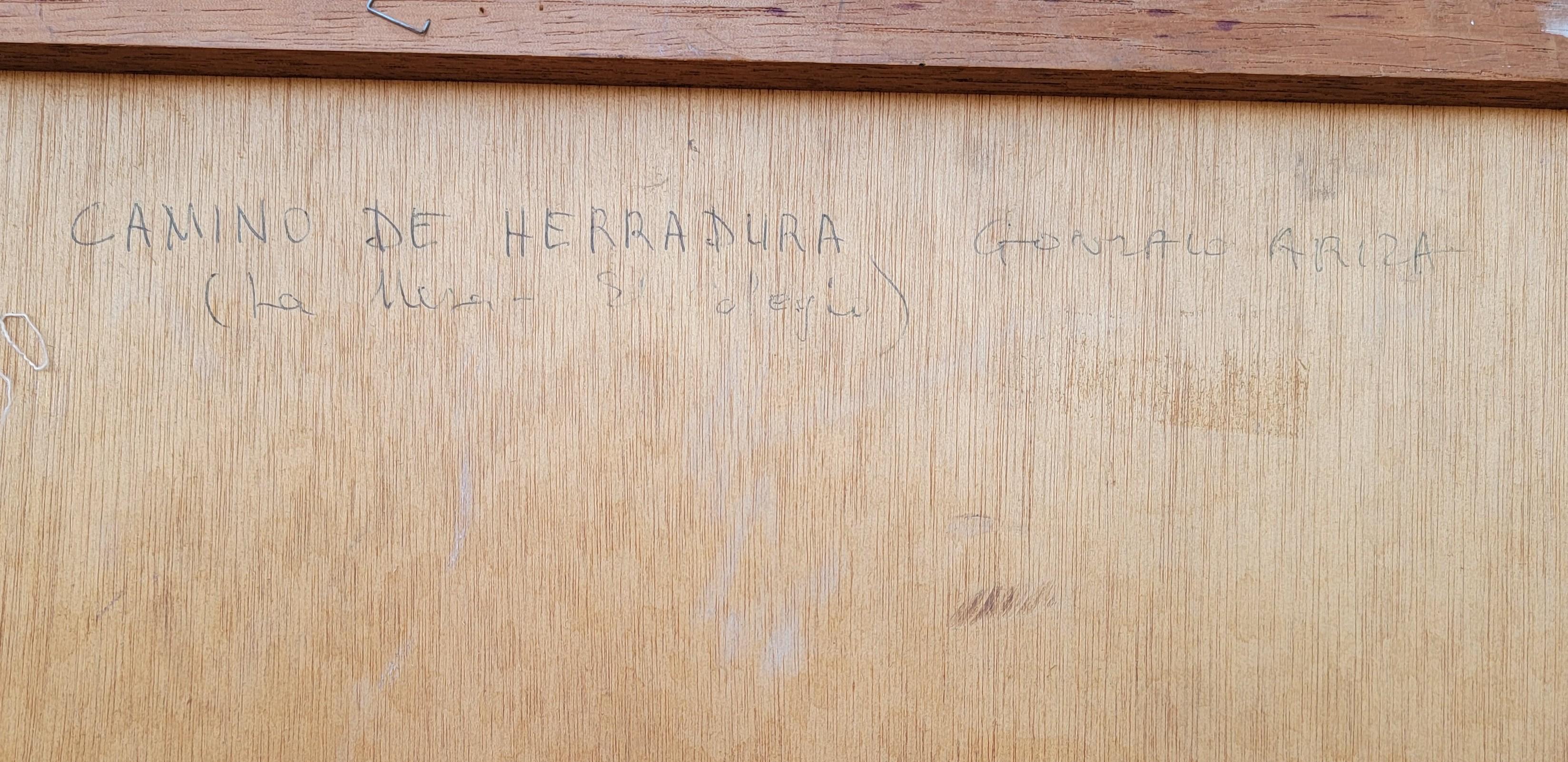 Camino De Herradura  (La Mesa - El Colegio) di Gonzalo Ariza, Pittura colombiana in vendita 2