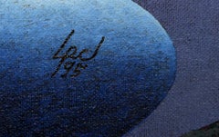 Hummingbird and Colored Eggs