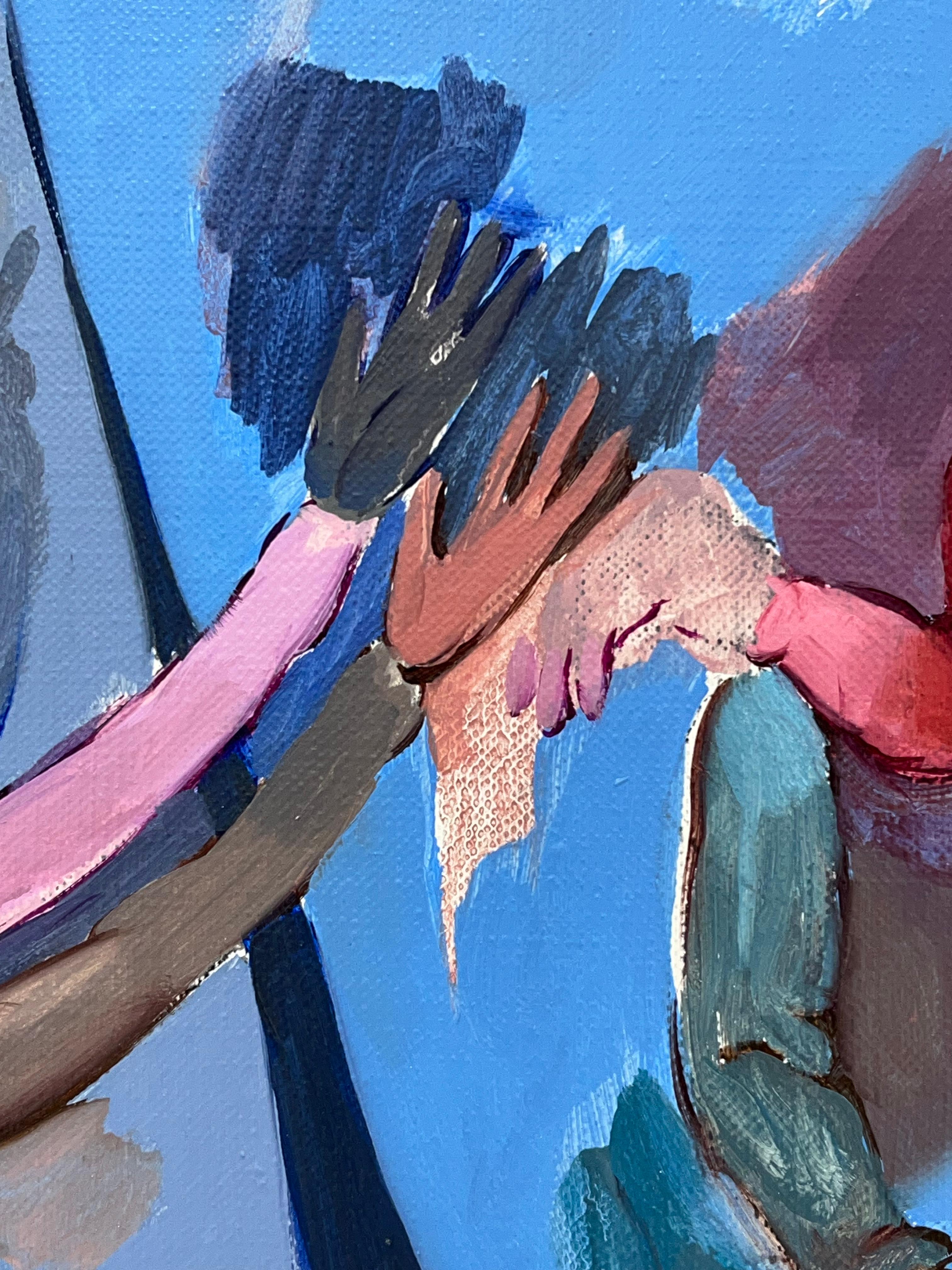 La danza de los inocentes (Grau), Figurative Painting, von Gonzalo García