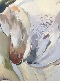 Panejos and cojaros with legs VI/ figurative birds, contemporary art