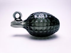 Gonzo Grenade Ashtray Hand Blown and Cut Contemporary Glass Ashtray