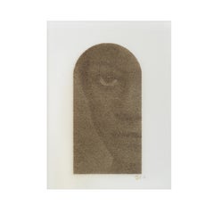 Portrait gravé au laser d'une esclave du XIXe siècle