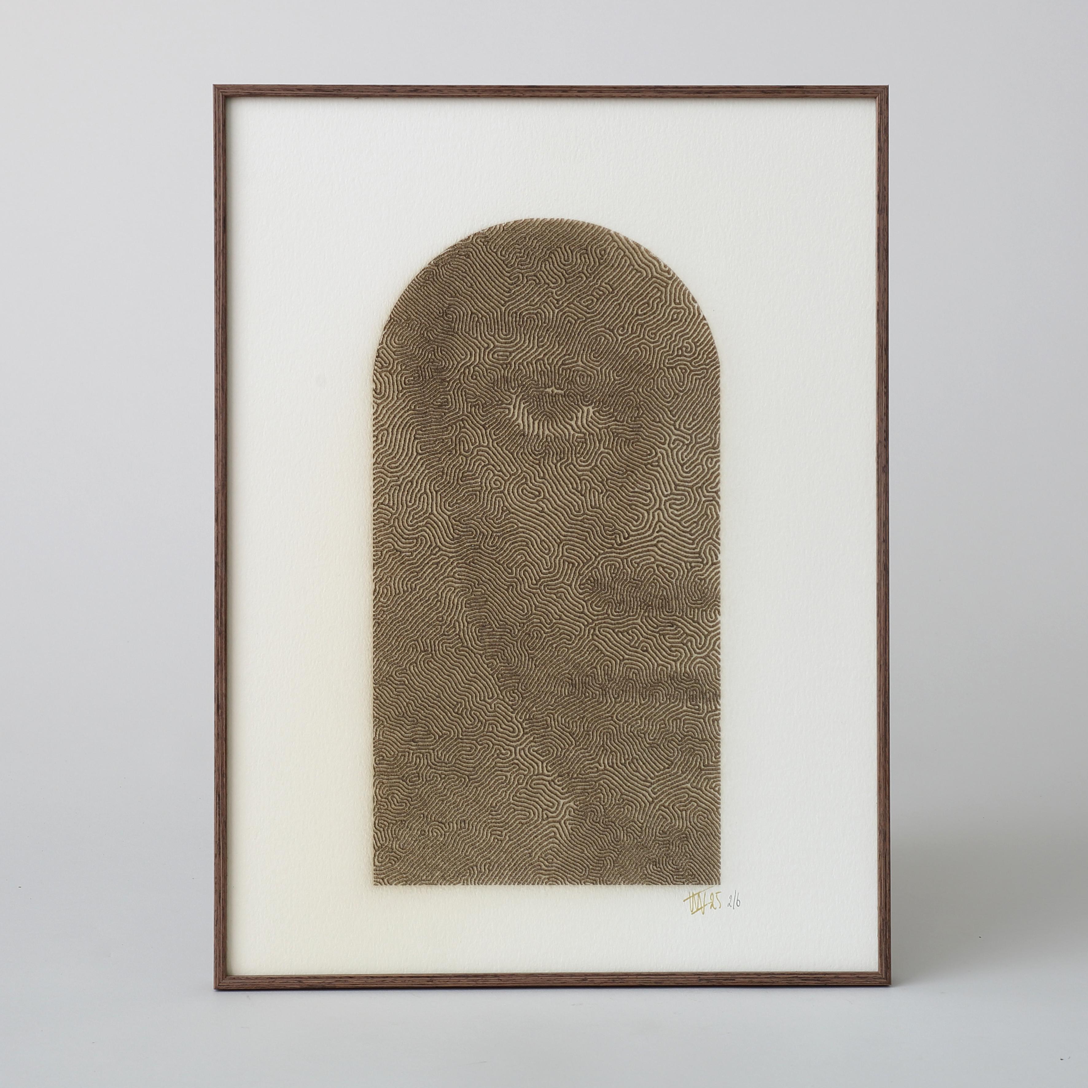 Laser-engraved portrait of a 19th century slave girl - Mixed Media Art by Gonzo