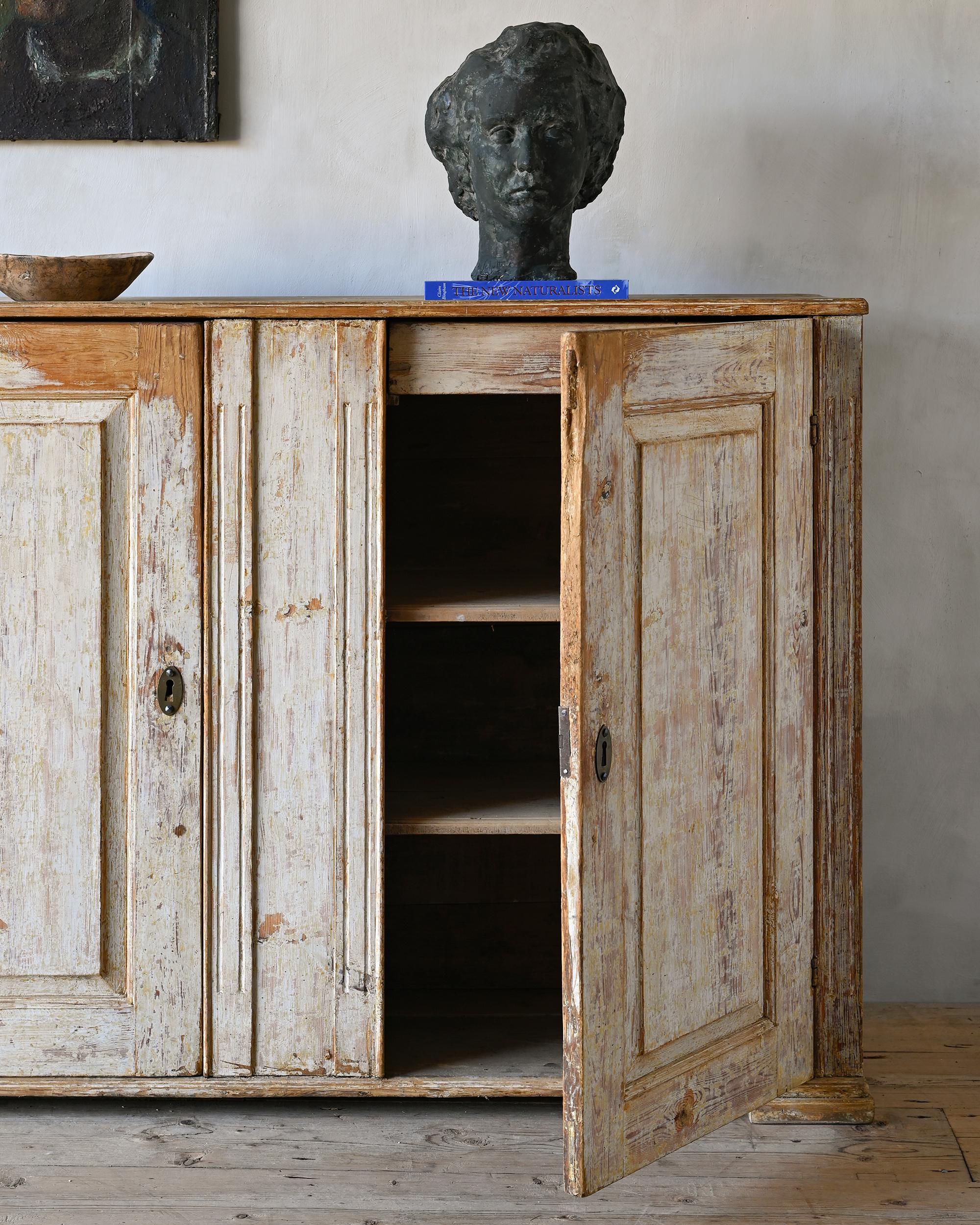 Swedish Good 19th Century Gustavian Buffet