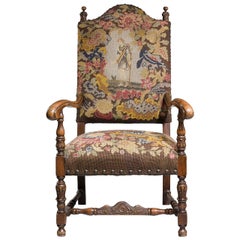 Good 19th Century Walnut Framed Chair