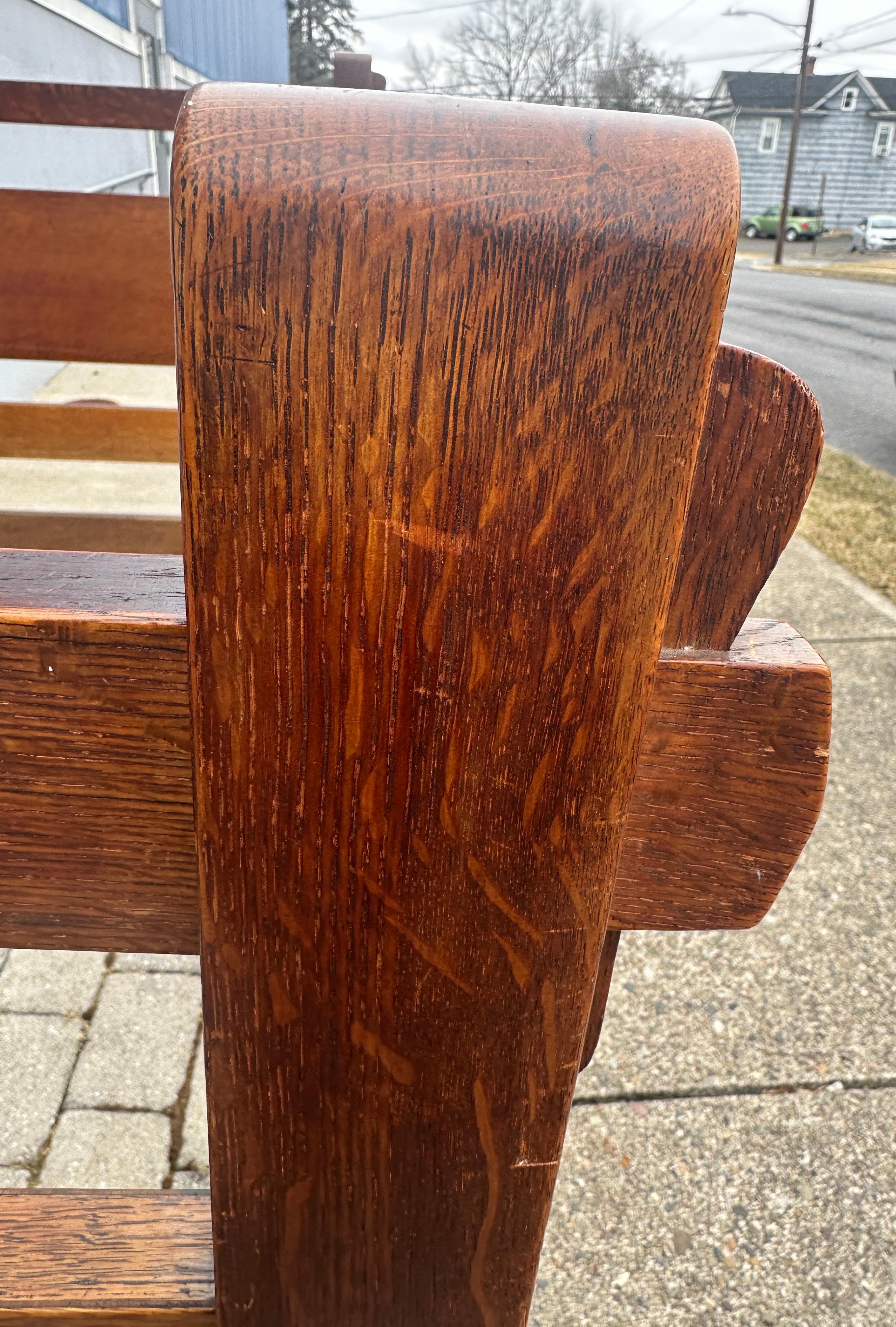 Good Antique Gustav Stickley Full Size Bed - W8120 For Sale 3