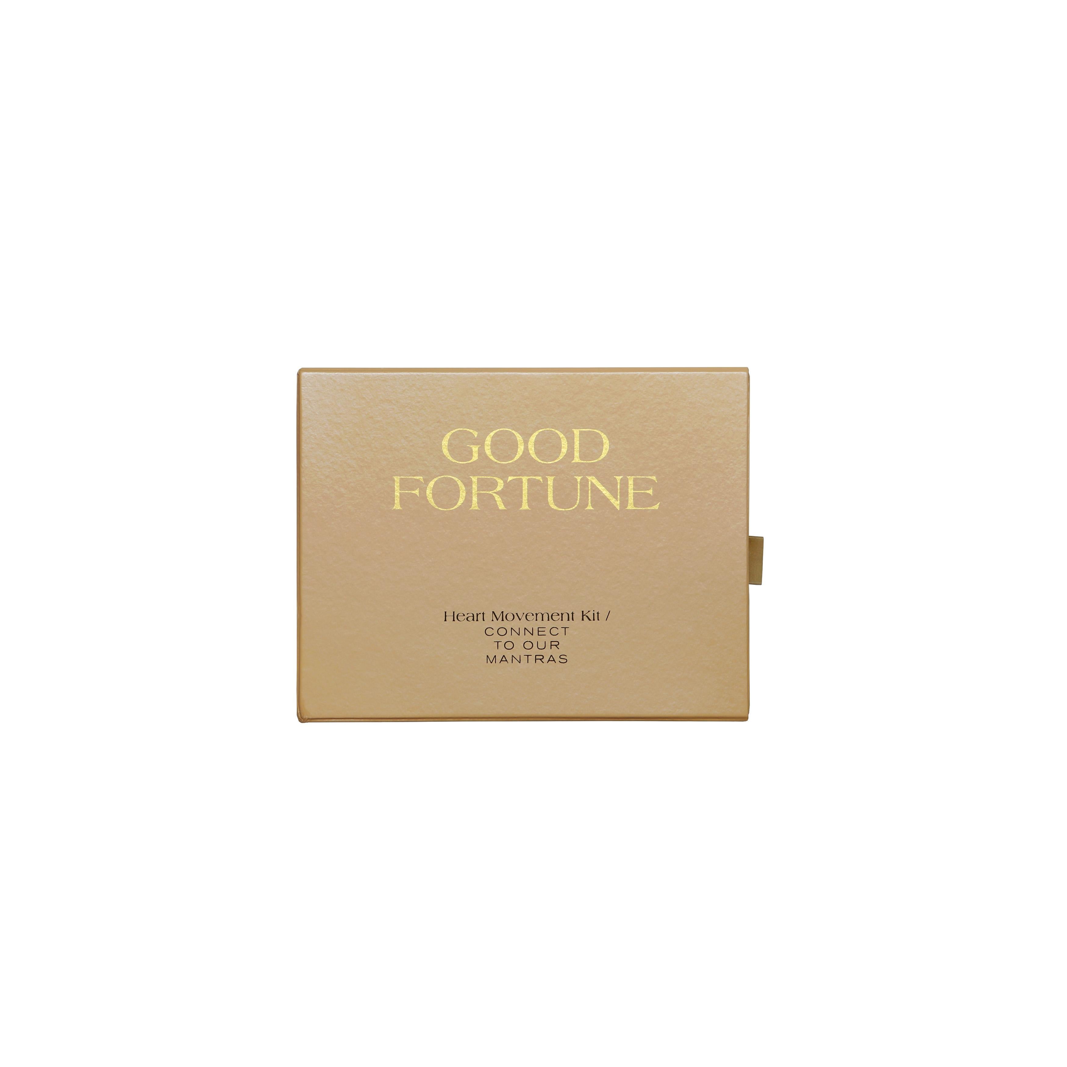 Round Cut Good Fortune Self Care Kit with 1.50 Carat Citrine Matte Gold Vermeil Necklace For Sale