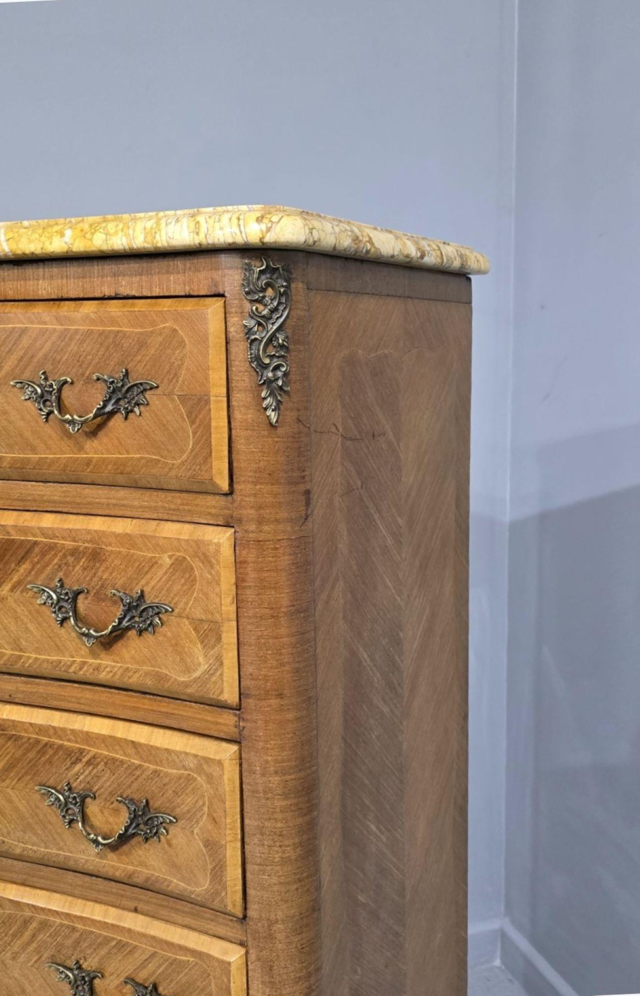 20th Century Good French Semanier Chest of Seven Drawers For Sale