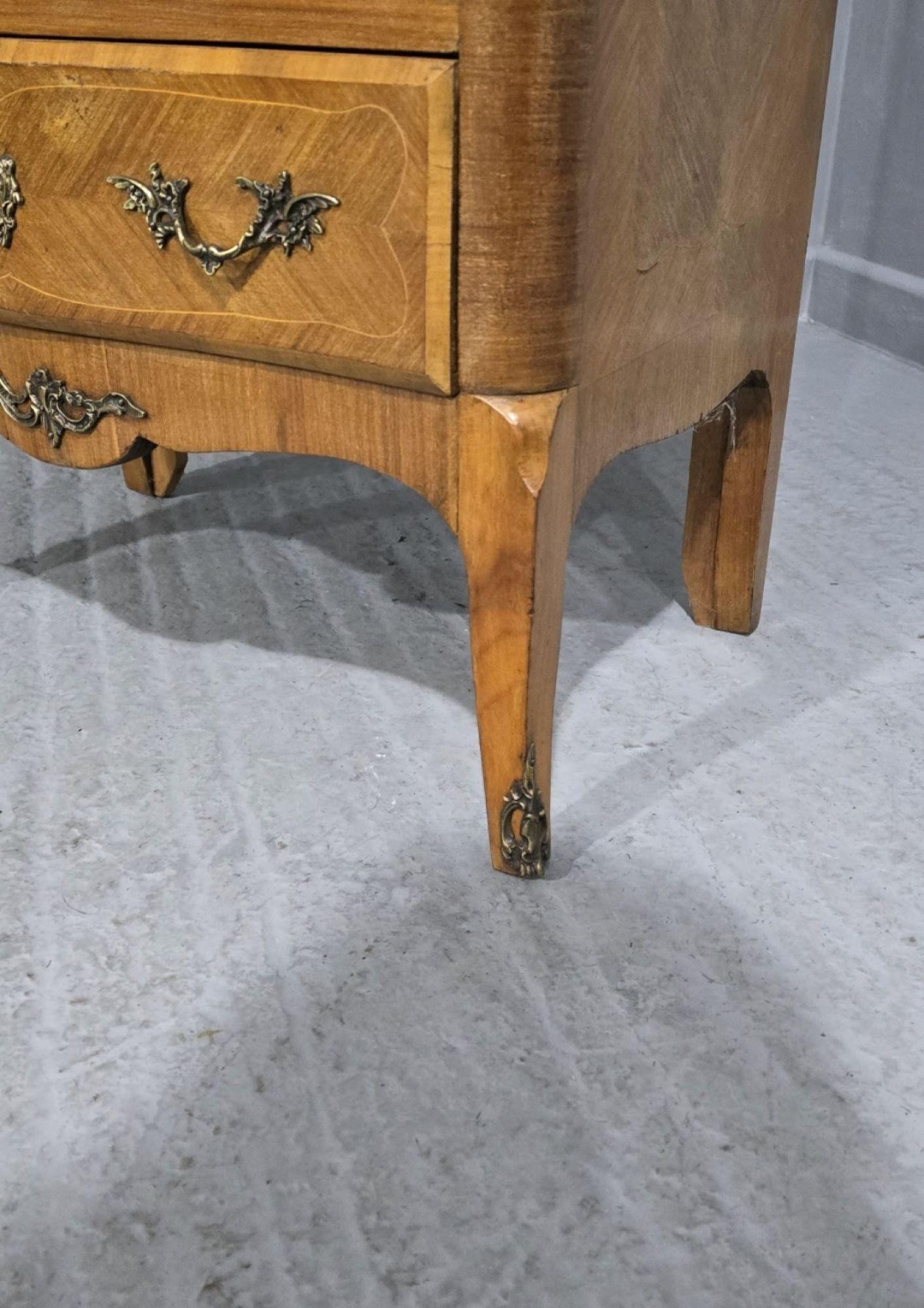 Tulipwood Good French Semanier Chest of Seven Drawers For Sale
