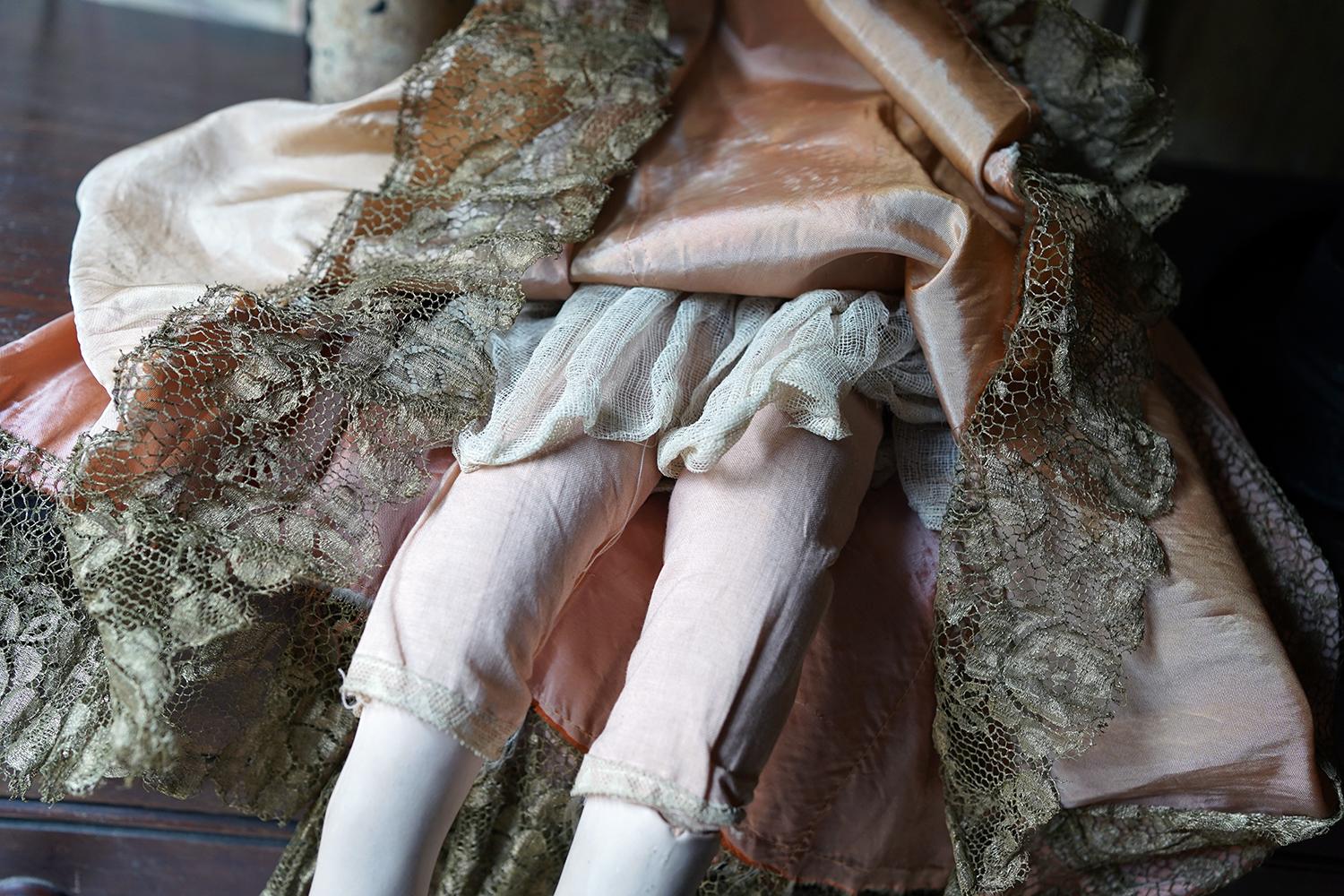 Good Large Early 20th C French Boudoir Doll, c.1920-25 9