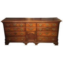 Good Large Oak 18th Century Lancashire Mule Chest