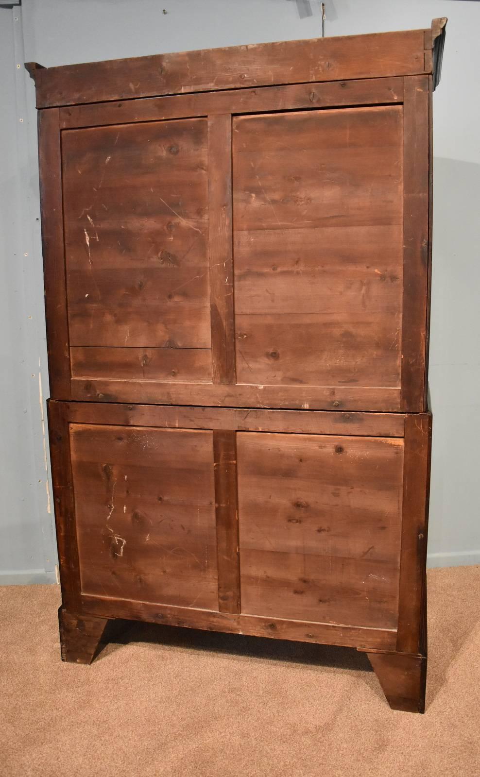 Good Late 18th Century Mahogany Chest on Chest In Good Condition In Wiltshire, GB