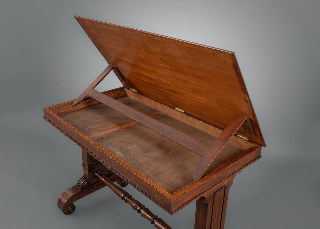 Good Late Regency Architects Drafting Table In Good Condition In New York, NY