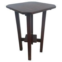 Antique Good L&JG Stickley Signed Stand from the Early 1900s w/ lower shelf - W7617