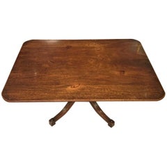 Good Mahogany 19th Century Rectangular Antique Coffee Table