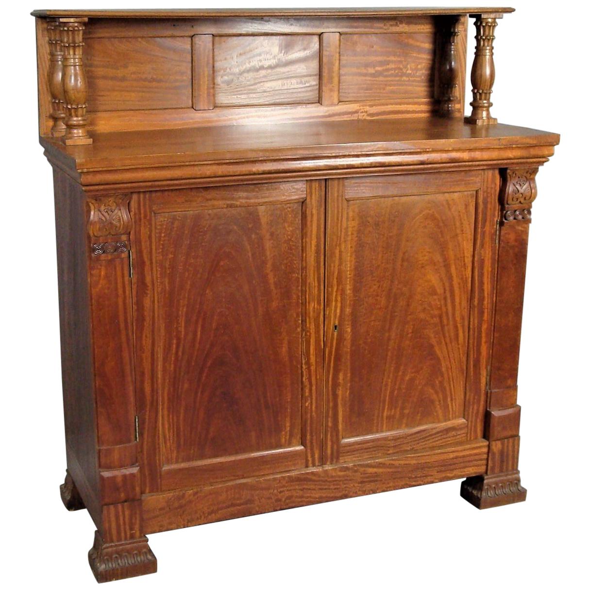 Good Mid-19th Century Anglo-Indian Solid Satinwood Chiffonier For Sale