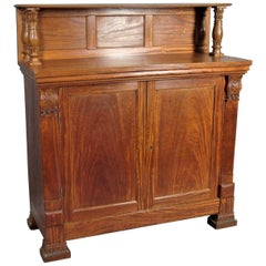 Antique Good Mid-19th Century Anglo-Indian Solid Satinwood Chiffonier