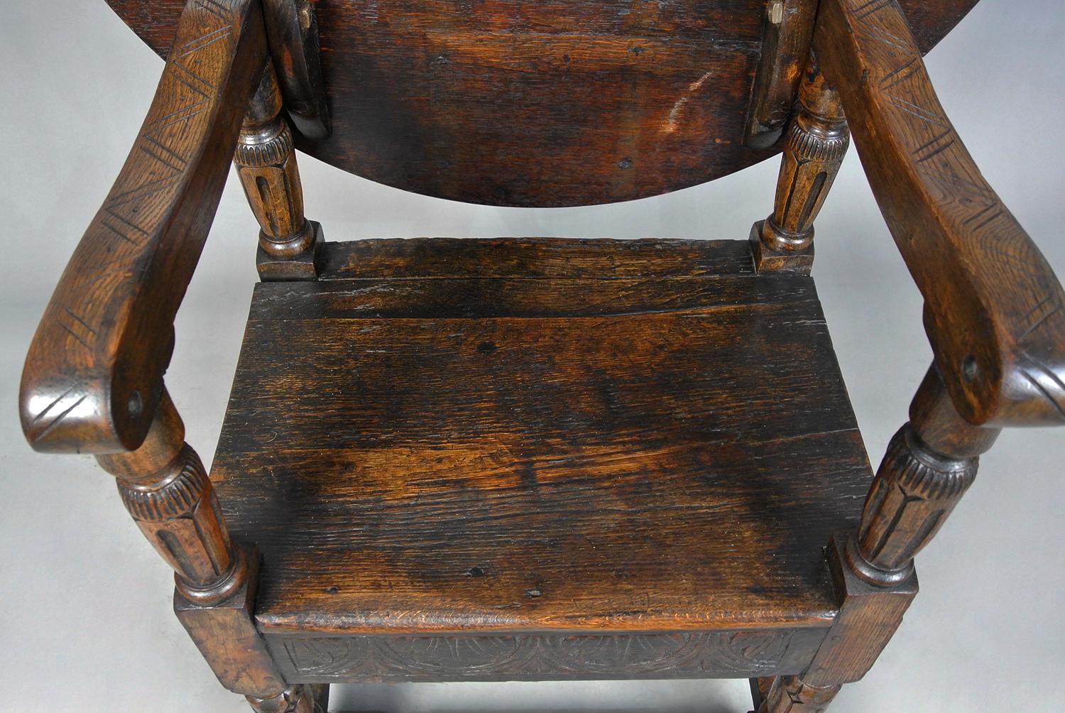 Good Oak Wainscot Chair Monk’s Table 2