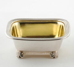 Good Pair of Chinese Export Silver Salts in the Regency Taste