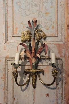 Good Pair of Maison Baguès Wall Lights