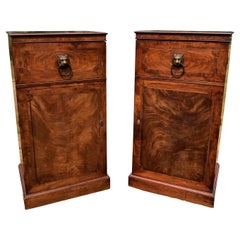 Good Pair of Regency Mahogany Pedestals