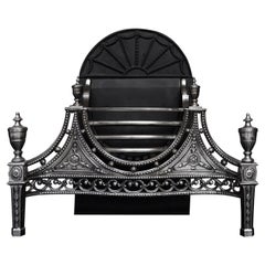 Antique Good Quality English Firegrate in the Georgian Manner