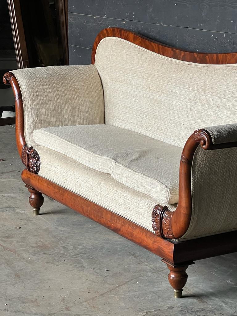 19th Century Good Quality French Regence Period Settee