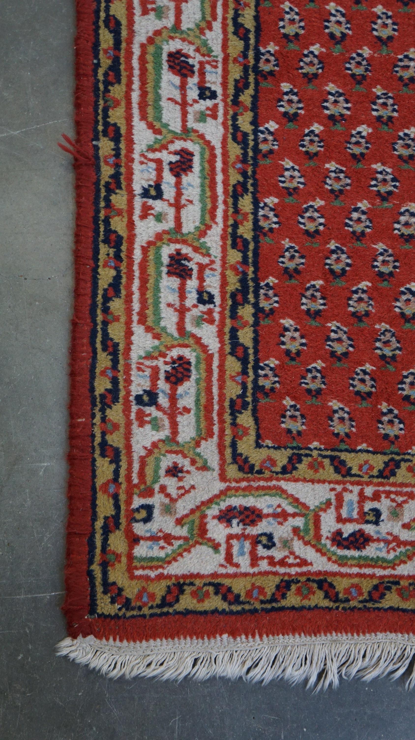 Cotone Tappeto in stile orientale di buona qualità con stampa classica 165x92cm in vendita