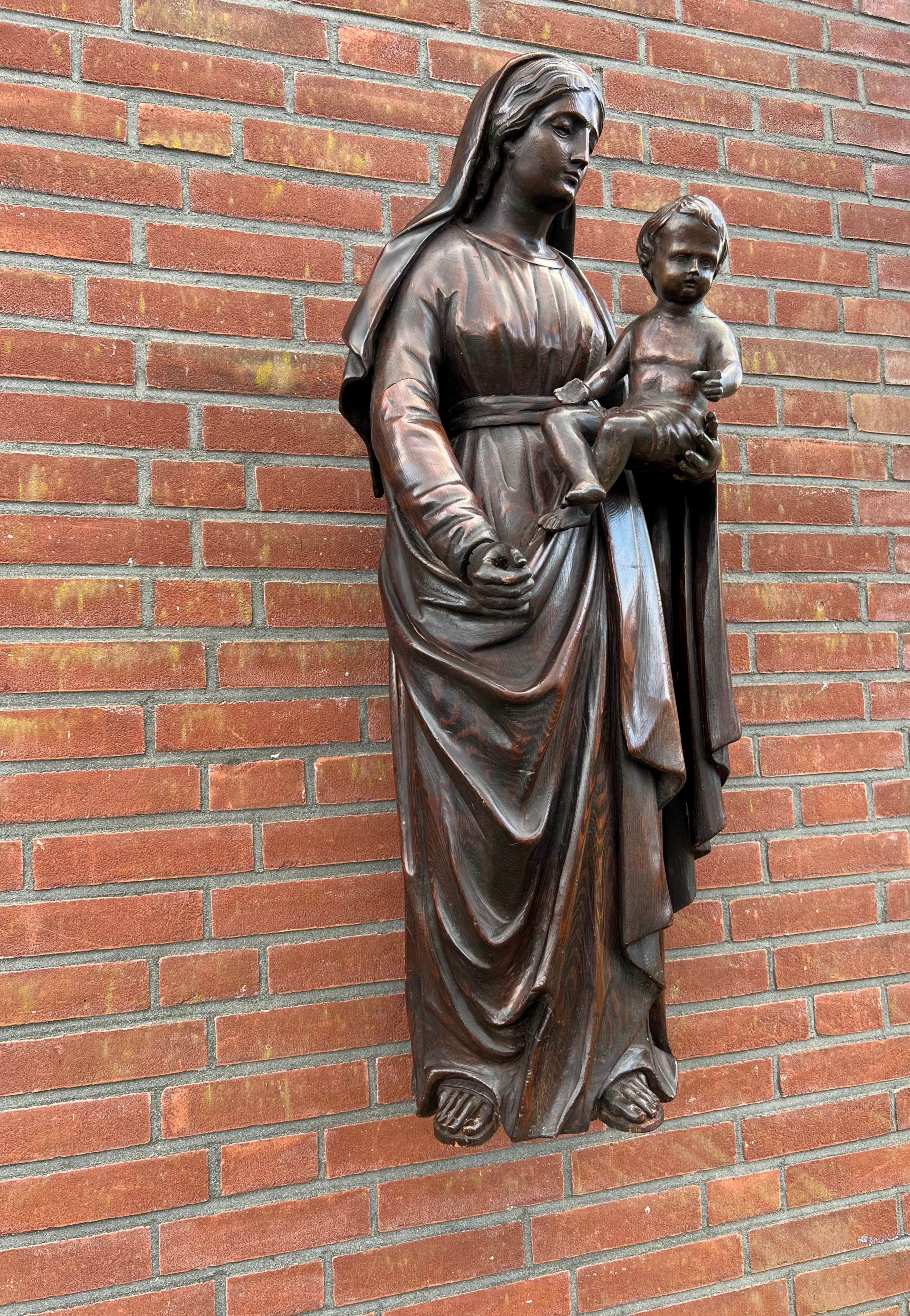 statue religieuse ancienne a vendre