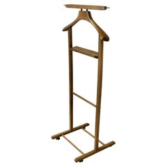 Good sturdy Art Deco Gentleman’s Floor Standing Valet or Suit Hanger