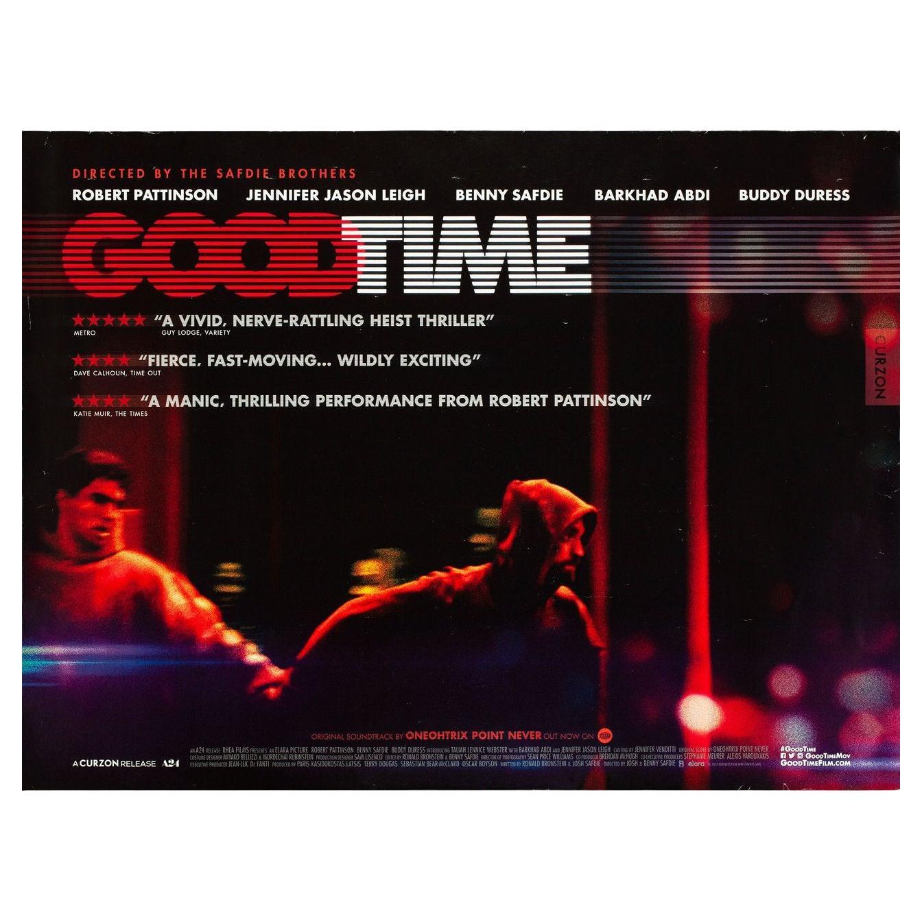Affiche du film britannique « Good Time », 2017