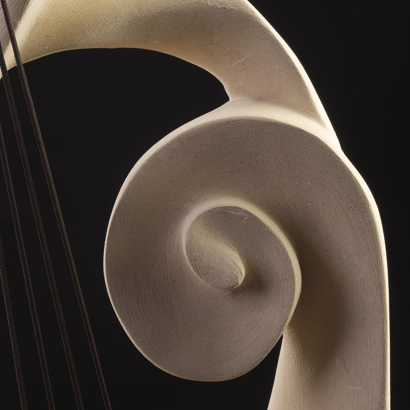 Italian Good Vibes Lecce Stone Sculpture For Sale