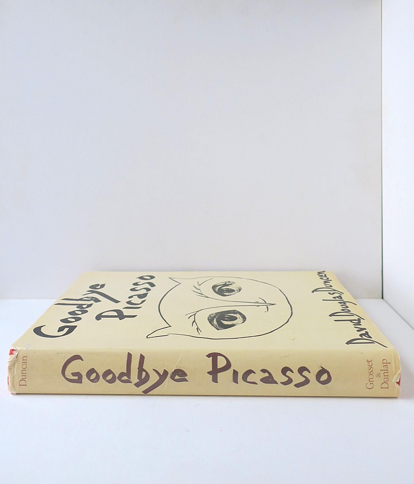Goodbye Picasso Book, First Edition, New York, 1974 For Sale 9