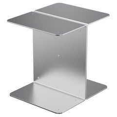 Goodesign Beam Stool – Sculptural Aluminum Minimalist Modular Seat / Side Table