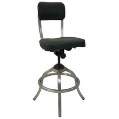 Used Goodform Adjustable Aluminum Drafting Stool