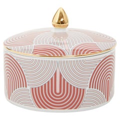 Goodie Jar, Slinky Rosso, 100% Porcelain by La DoubleJ, Made in Italy