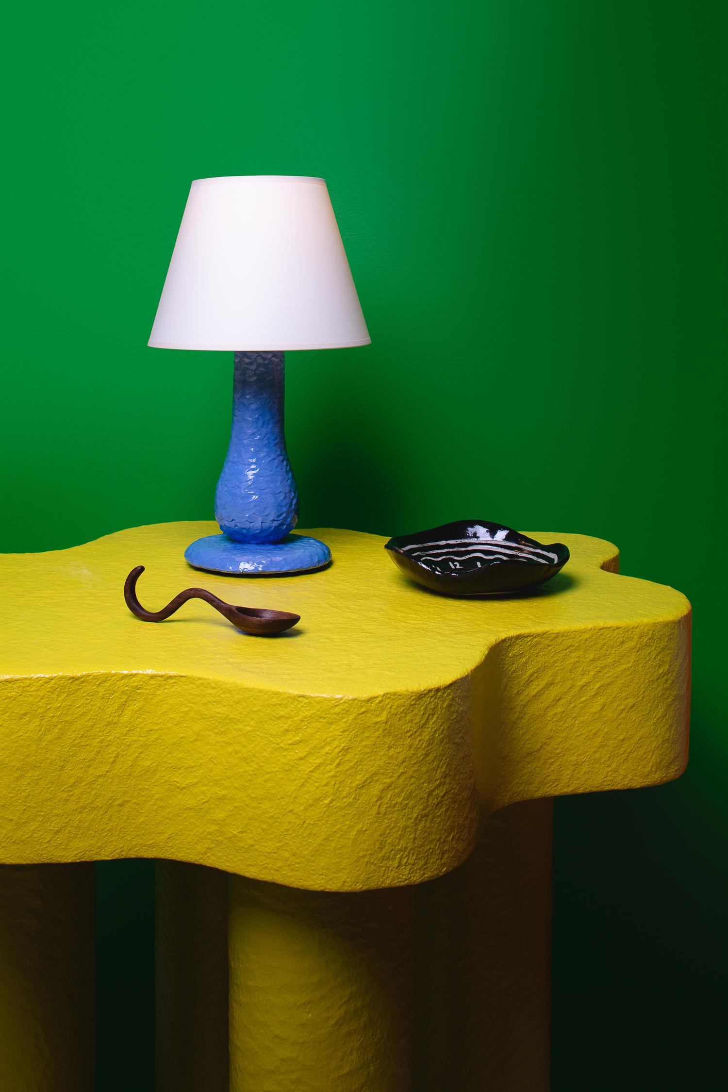 XXIe siècle et contemporain Lampe de table « Goodnight » en céramique en vente